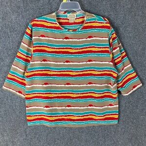 The Villager Blouse Women's 22W 42 3/4 Sleeve 10%‎ Polyester Adults Plus